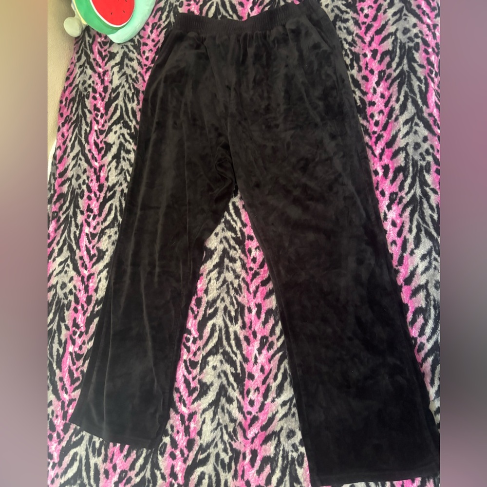 Black Velvet SweatPants